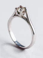 Anillo Solitario 14K