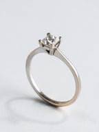 Anillo Solitario Princesa