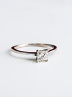 Anillo Solitario Princesa