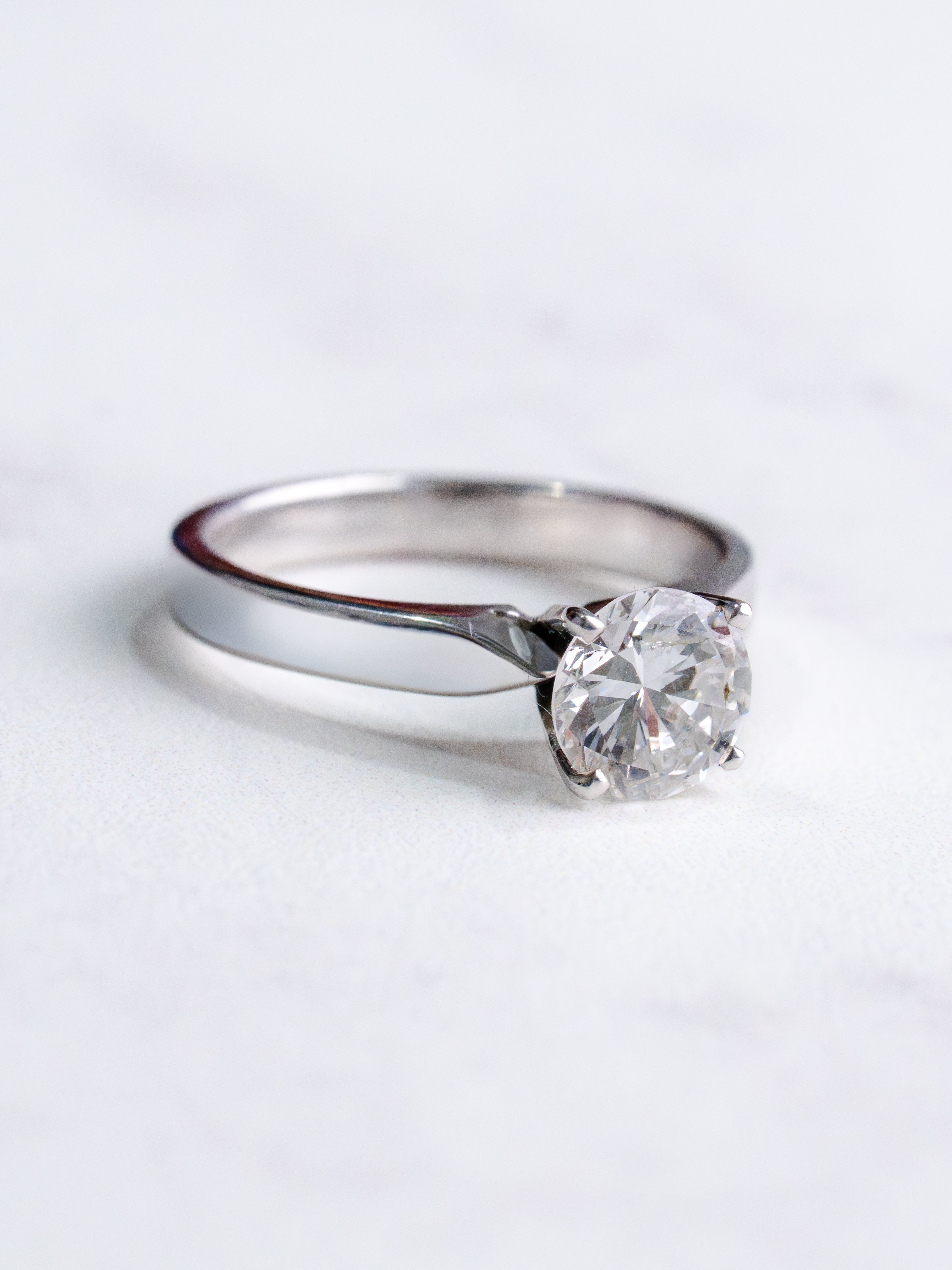 Anillo Compromiso Clásico 1.10 ct