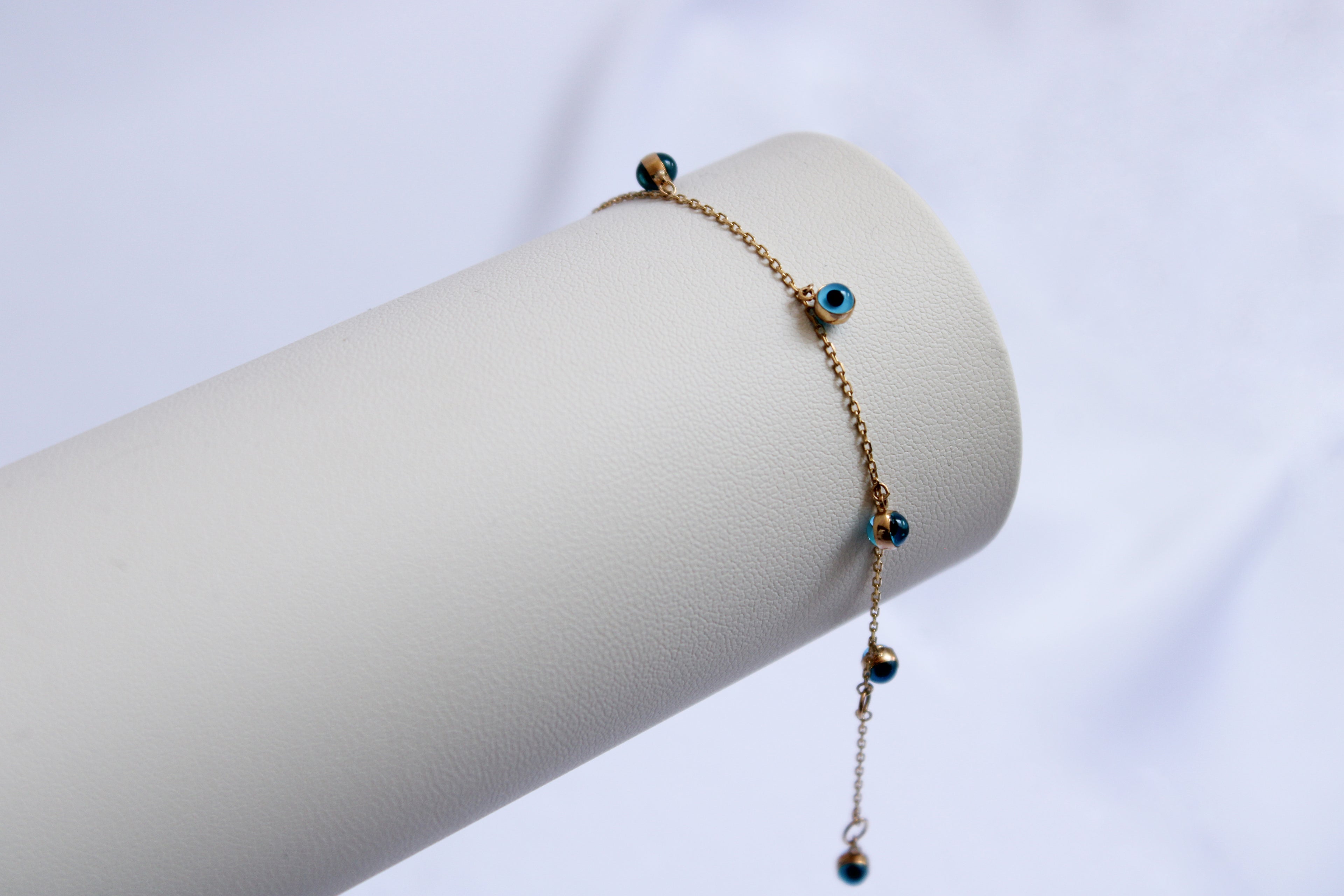 Pulsera ojos turcos colgantes