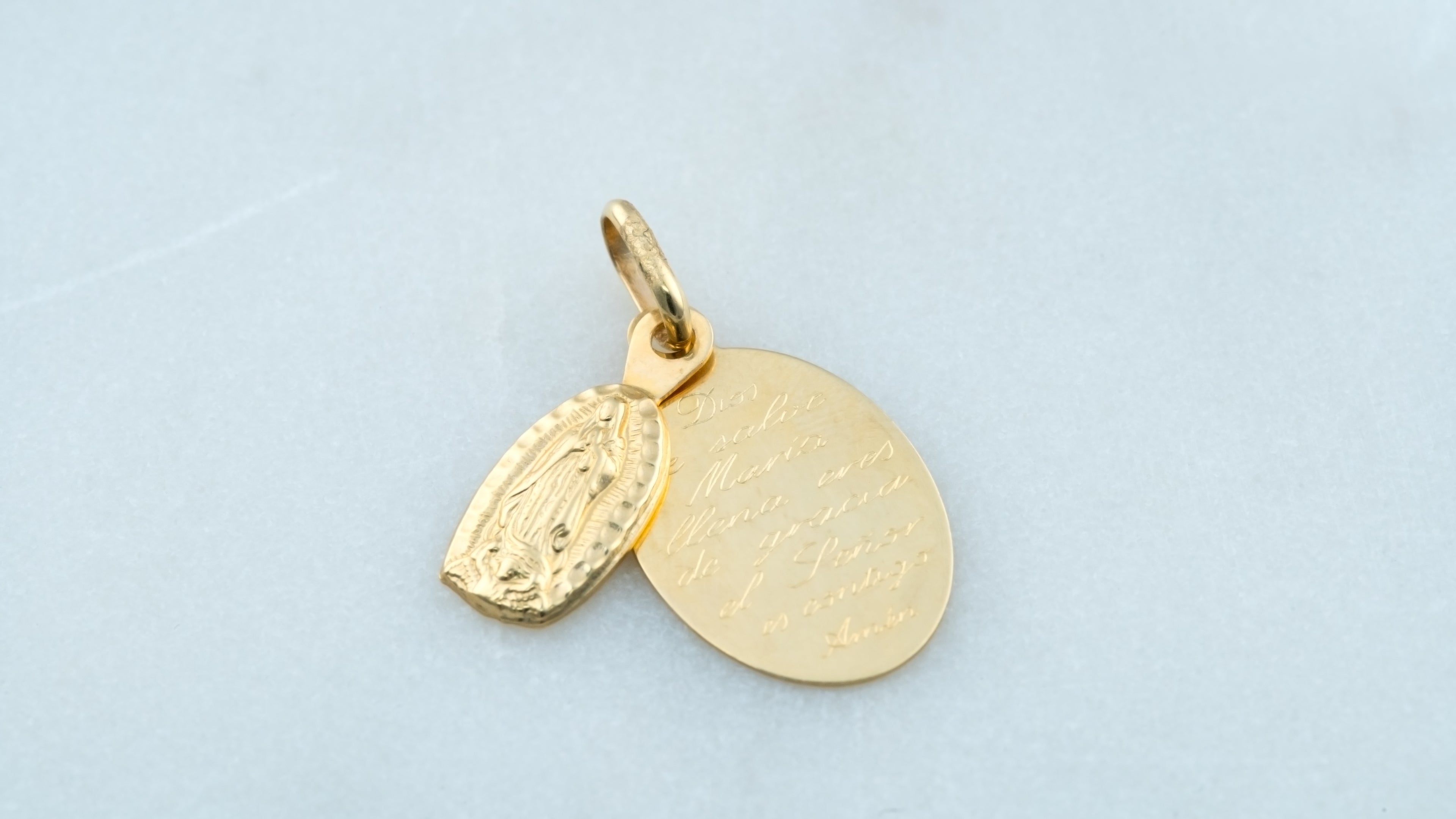 Medalla Oración 14k